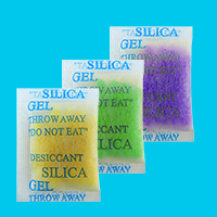 Scented silicone desiccant